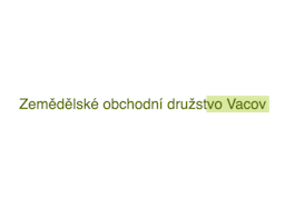 Zemědělské obchodní družstvo Vacov